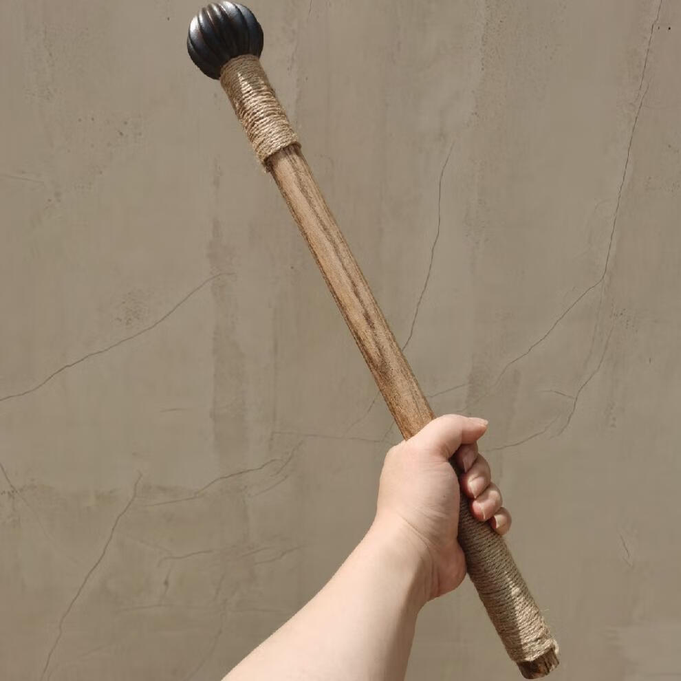 骨朵锤 袖锤 防身武a器 锻炼 破窗锤 古代短兵a器 自救 打狗棍棒头