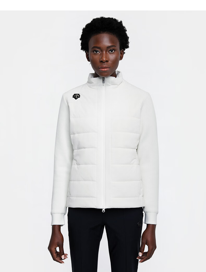 descente迪桑特 ski style 女子立领充电加热棉服外套