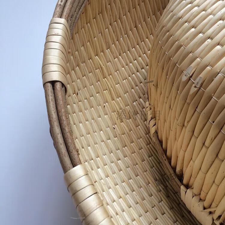 馒头筐柳编筐馒头筐笸箩结婚用鞋筐子收纳筐簸箕针线筐杂物零食筐手