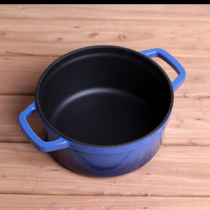 2022生态家居同款闷罐锅法郎锅珐琅铸铁锅圆形炖锅焖烧锅煲汤锅火锅多