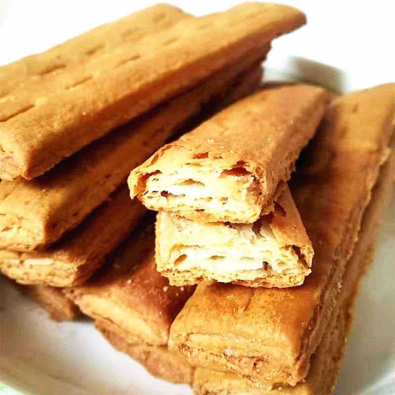 5折 西亭脆饼 南通特产海安乔宽老酵脆饼芝麻脆饼 无芝麻脆饼 儿时