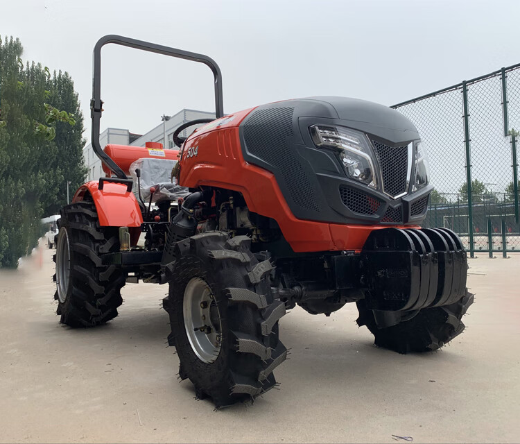 拖拉机新式400四驱小型四轮农用车果园旋耕机田园管理机 4缸40马力