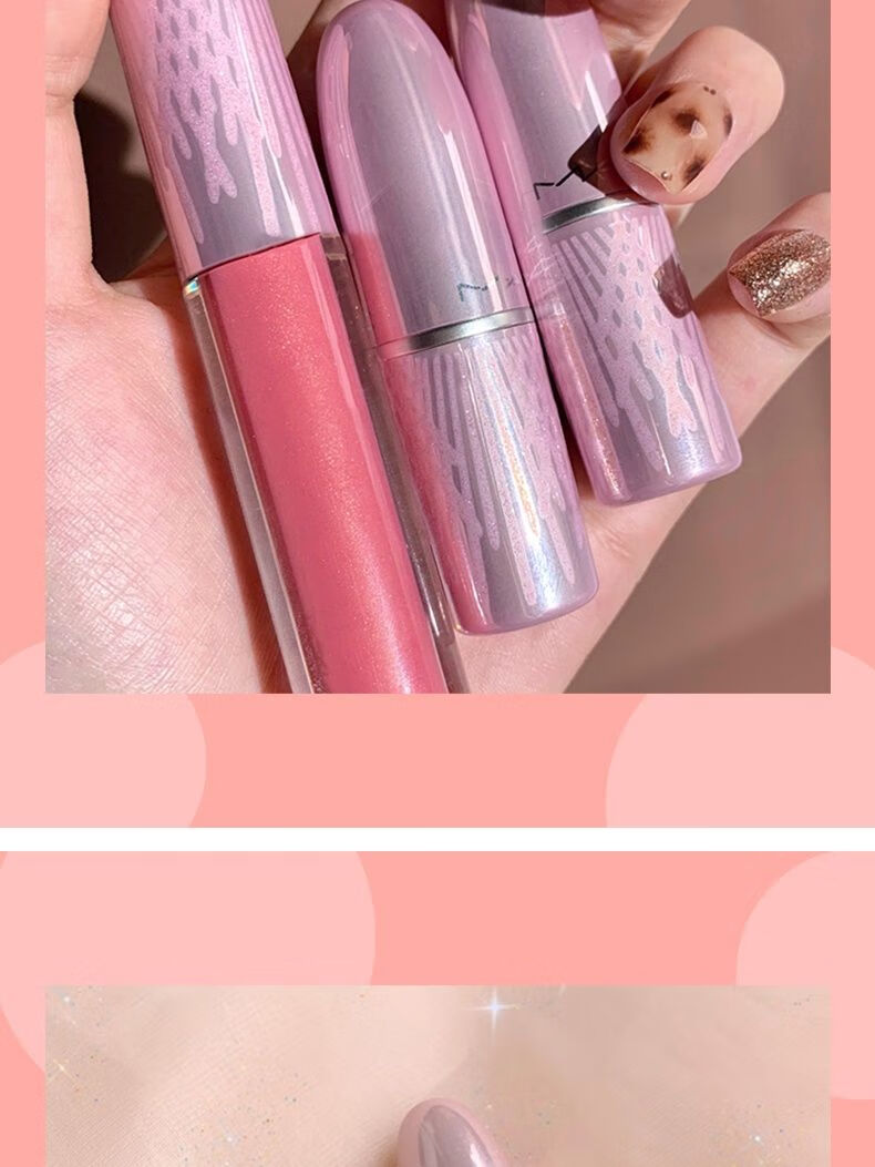 mac口红erio水漾口红磨砂款学生党黄黑皮口红牛血色 921#蜜桃棕糖色