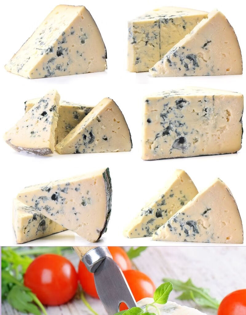 cheese蓝纹奶酪 芝士格兰特臭干酪即食三角小奶酪芝士块蓝波100g