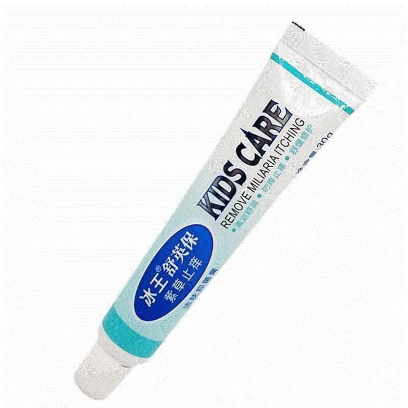 冰王舒英保婴儿紫草软膏宝宝脖子淹了腋窝红股止痒防痱护臀乳 3盒装