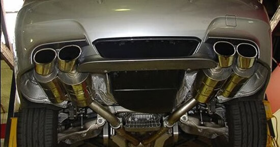 适用于中华骏捷 11款新骏捷 酷宝后节不锈钢汽车消音器消声器排气管