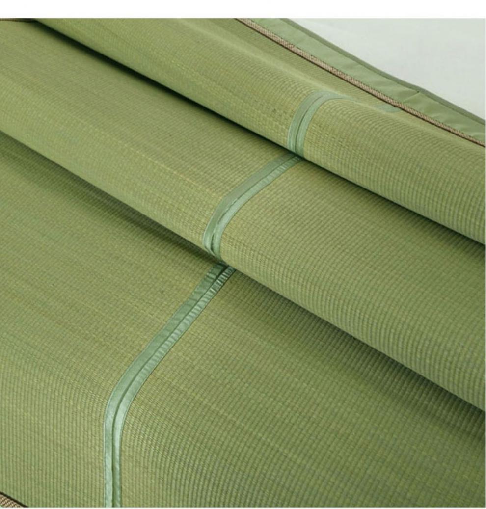 宁波草席宁波加厚天然草席18三件套12米单双人蔺草席15折叠空调凉席子