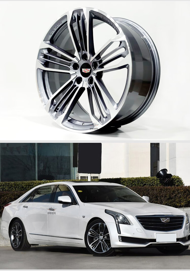 181920寸凯迪拉克锻造轮毂适用atslct6xtsxt5凯雷德改装轮毂718x85j