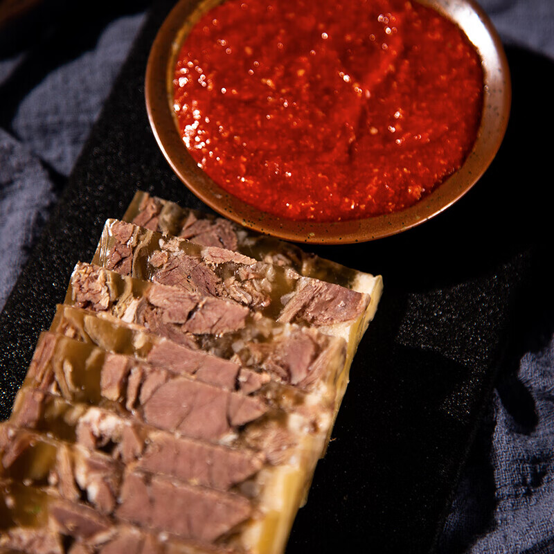 藏书羊肉苏州羊糕熟食冻羊糕熟羊肉糕800g苏州特产【图片 价格 品牌