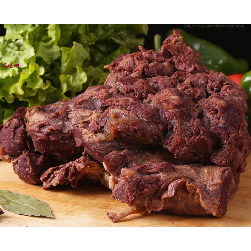 五香熟驴肉熟食河北特产正宗百年老店驴肉火烧新鲜真空即食卤香 普快