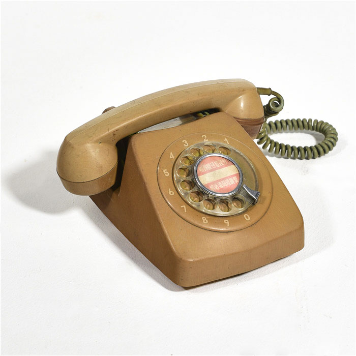 老式转盘电话机80后复古装饰道具古董老物件摆件日式彩色怀旧座机
