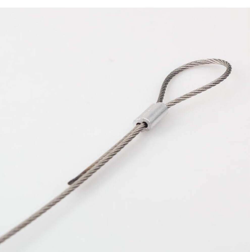 不锈钢钢丝绳卡头绳卡绳扣卡环钢丝绳夹头卡扣10个10个