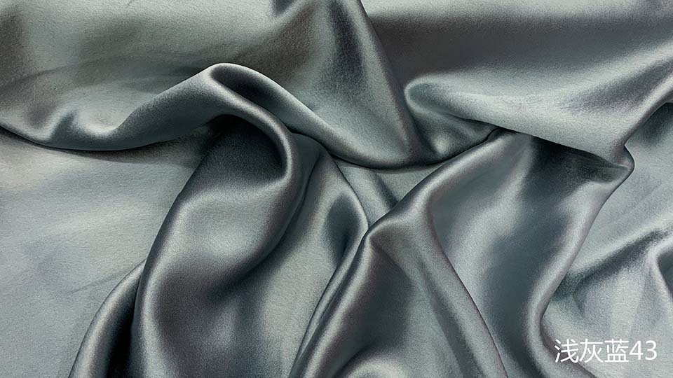 2022新款真丝布料重磅 日本三菱三醋酸缎面料女旗袍晚装礼服面布料连