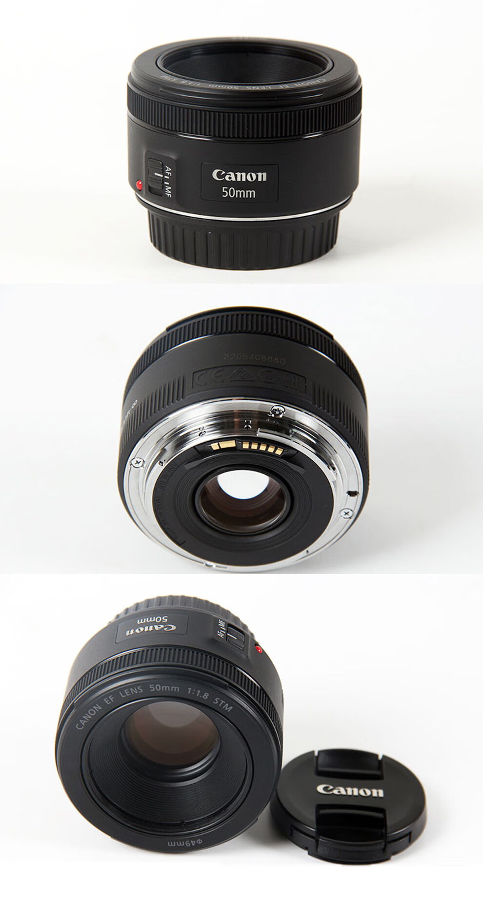 佳能canon5018stm二代三代iii小痰盂人像定焦大光圈二手单反镜头50mm