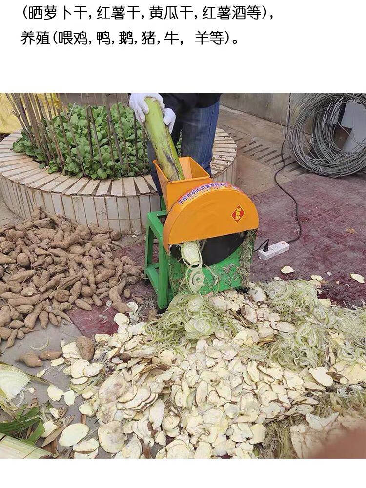 电动小型萝卜红番薯地瓜莲藕全自动土豆切丝切片机铁款刨片机不含电机