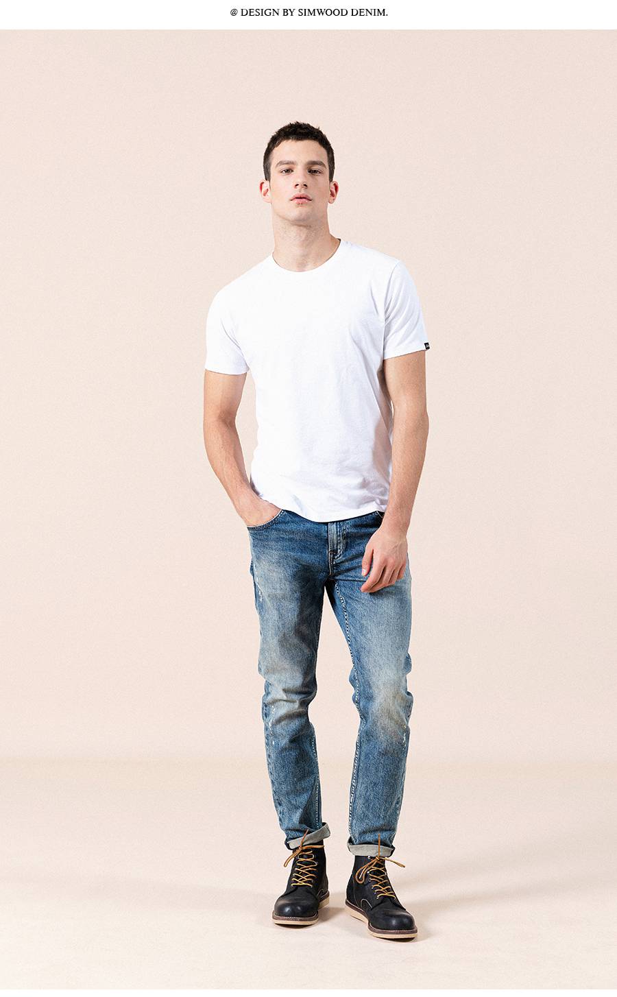 南极人男装春夏季纯棉短袖情侣圆领t恤男男式潮流体恤衫男士春秋装