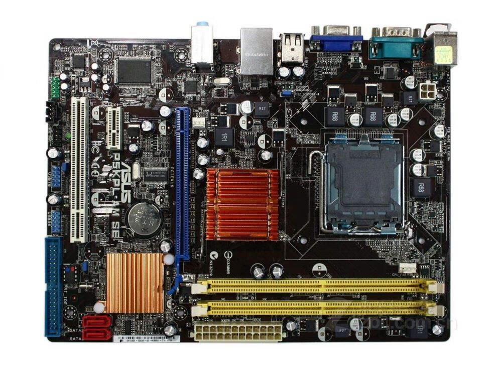 准新未开封华硕原装拆机h55p55主板华擎映泰技嘉lga1156针台式机电脑