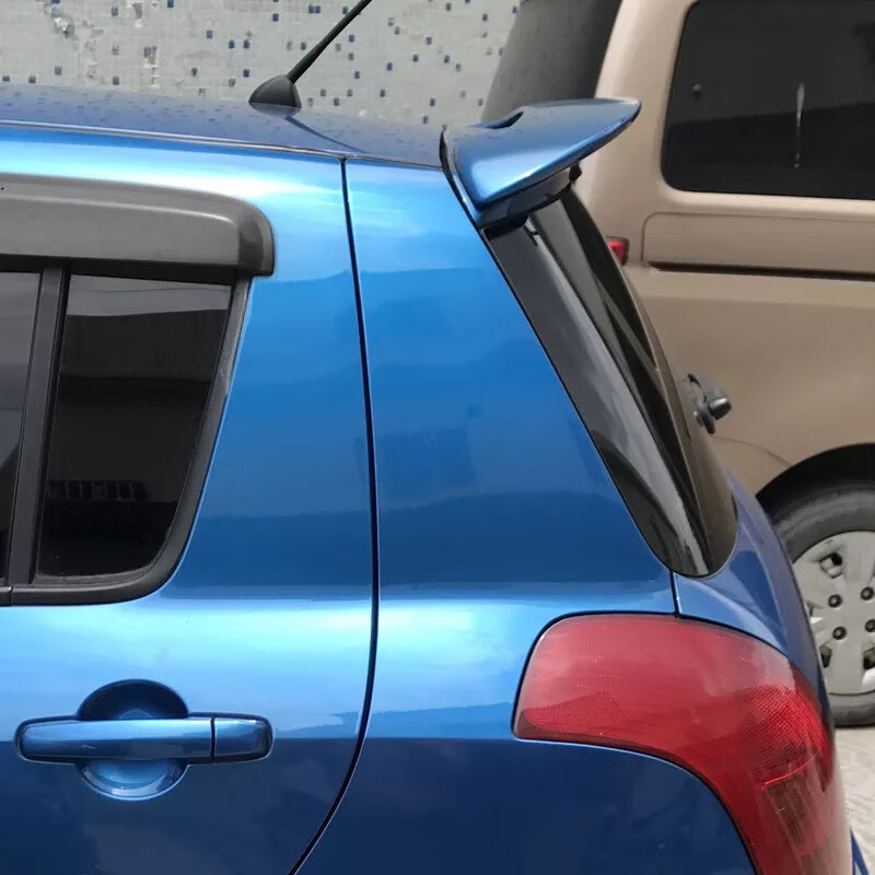 诺纳适用于长安铃木雨燕尾翼雨燕改装用原厂款定风翼雨燕abs材质烤漆