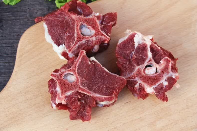 河南本地羔羊蝎子多肉羊脖骨带肉羊骨带脊髓羔羊脊骨福茹洲3斤多肉羊