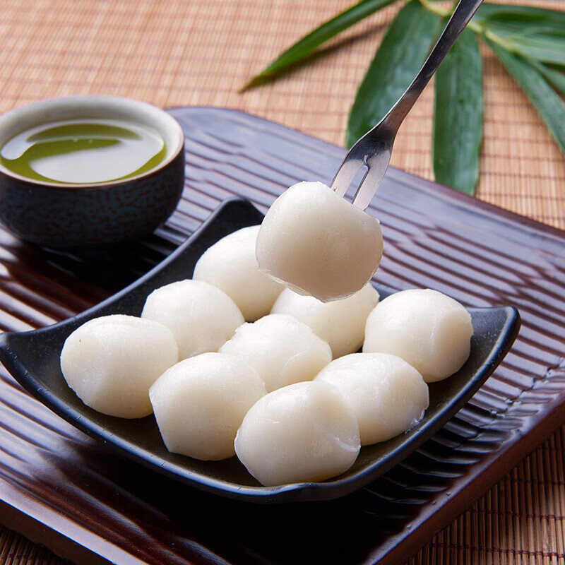 半仙豆夫白玉丸子干吃汤圆软糯q弹传统糕点零食糯米团子250g