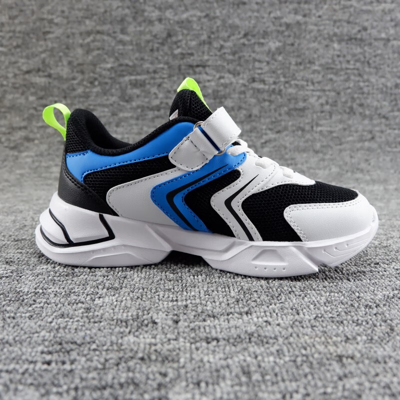 迪士尼品牌disney足友童鞋春秋季3137码网面透气轻便软底男中童学生