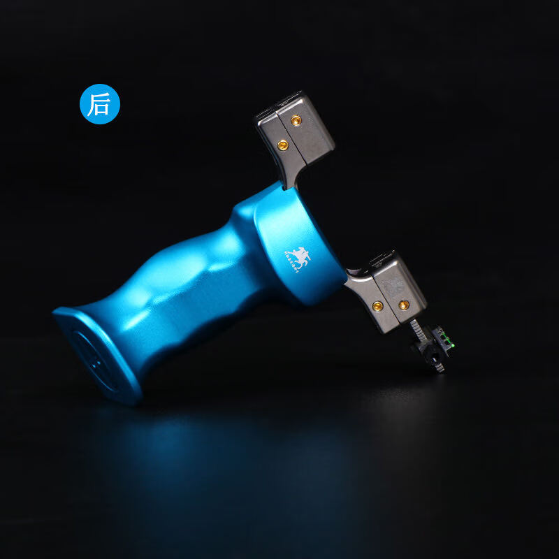 户外实战专用弹弓阿拉善玉皇大帝二代钛合金扁皮弹弓ttf撑头竞技比赛