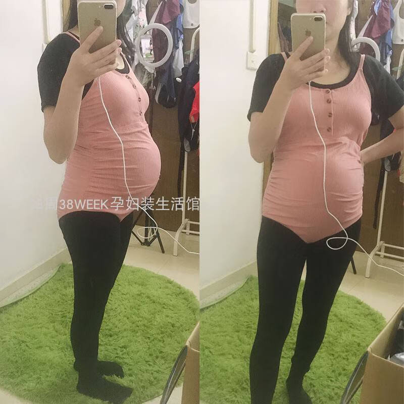 孕妇泳衣孕妇性感三角大码泳装墨绿色海边沙滩比基尼露背胖mm泳衣小