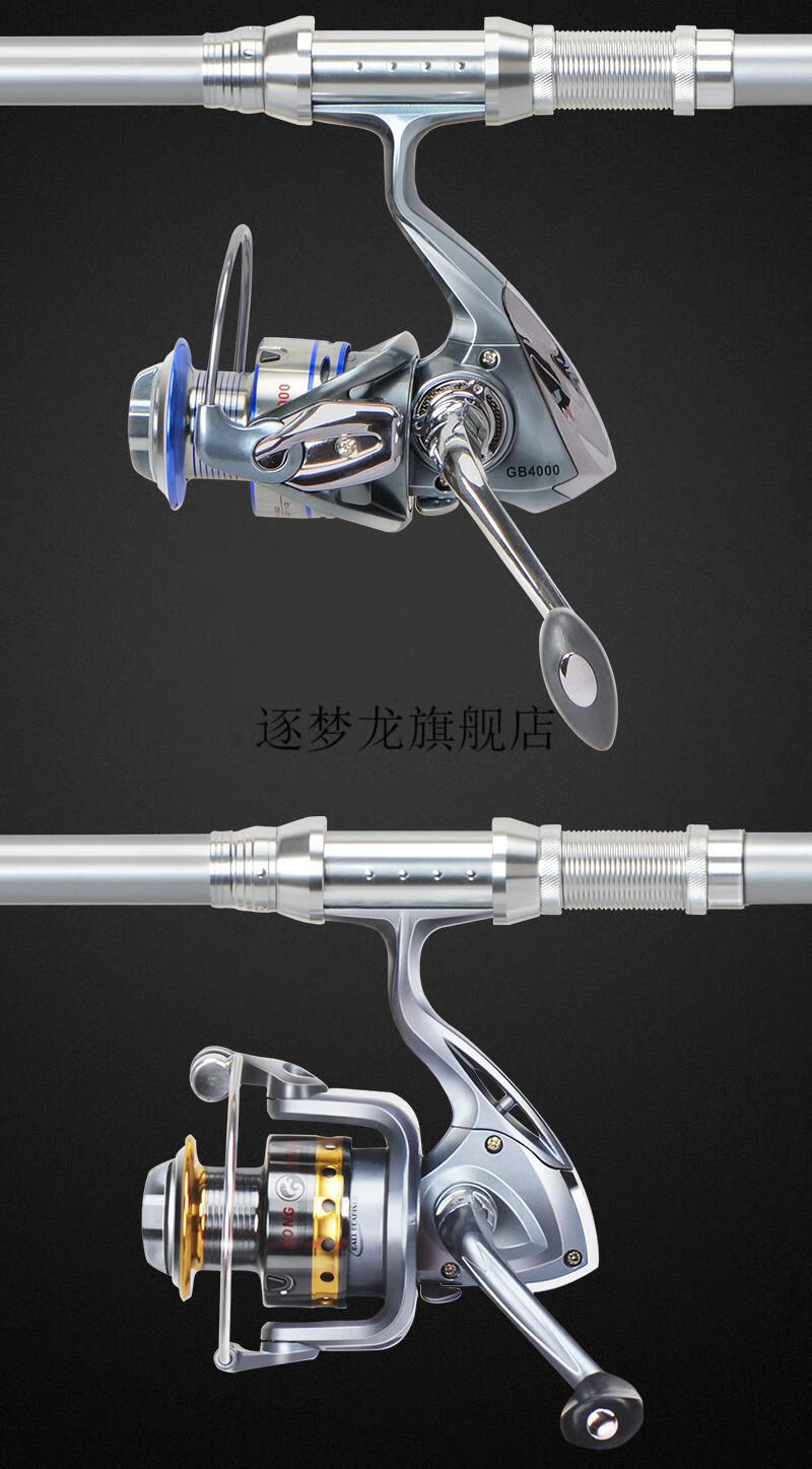 2022新款红珍珠海竿 钓鱼海杆套装裸竿抛甩竿远投单杆海钓鱼竿硬海竿