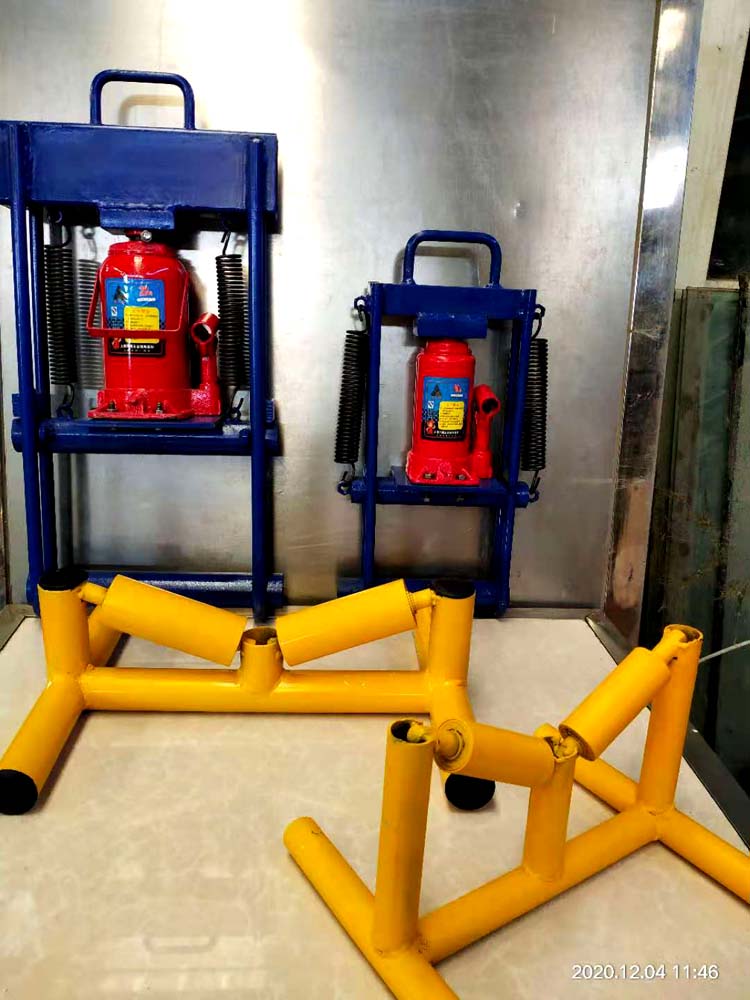 导向轮靠轮 20-630pe管滚轮托管器支架滚动滑轮天燃气管道拖管器支管