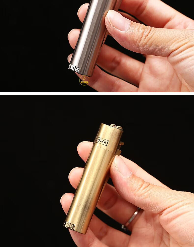 可利福防风打火机可利福打火机大号砂轮明火充气打火机西班牙clipper