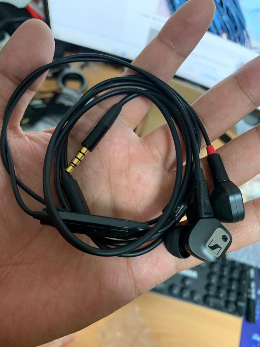 拆机库存森海塞尔 ie 80入耳式旗舰耳机ie80s耳塞耳机 95新国行拆封cx