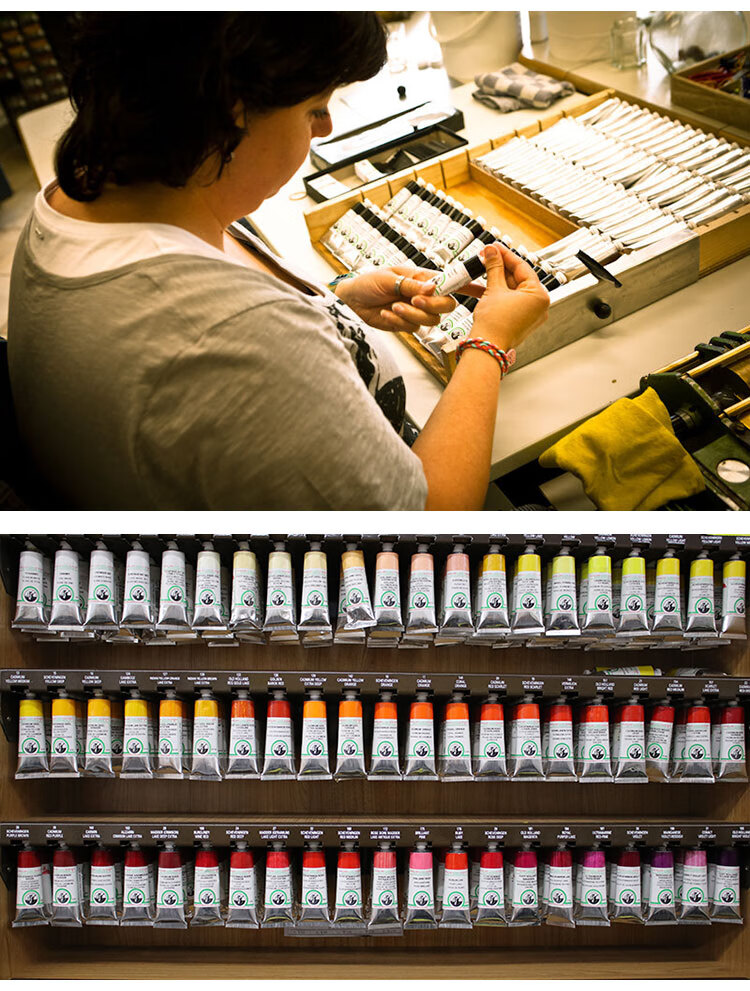 老荷兰油画颜料进口oldhollandoil老荷兰传统手工油画颜料40ml管状a级