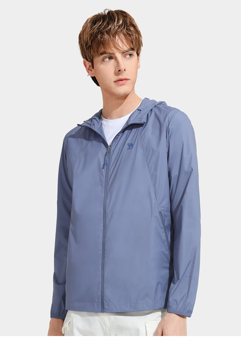 【后羿】骆驼防晒衣男夏季薄款防紫外线钓鱼防晒服户外皮肤衣外套 7c