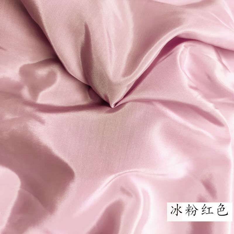 适用于铜氨丝冰丝棉纯色棉布夏季薄款连衣裙汉服面料服装袖里布面料