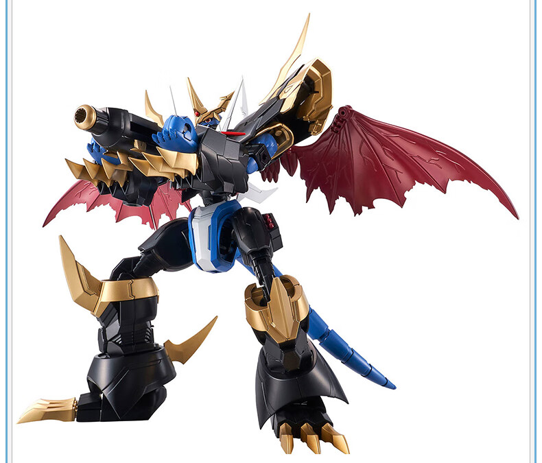 拼装模型figureriseamplified数码宝帝皇龙甲兽5060934可变化两种形态