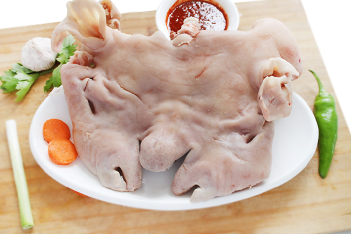 (京东生鲜)羊头肉新鲜现杀现煮羊脸羊头羊羊羊羊杂去骨羊头肉红烧爆炒