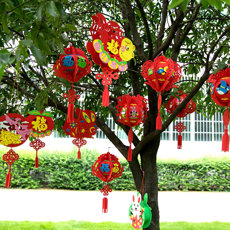 9号苹果品牌: 刷新爱 商品名称:中秋灯笼手工制作diy材料儿童幼儿园