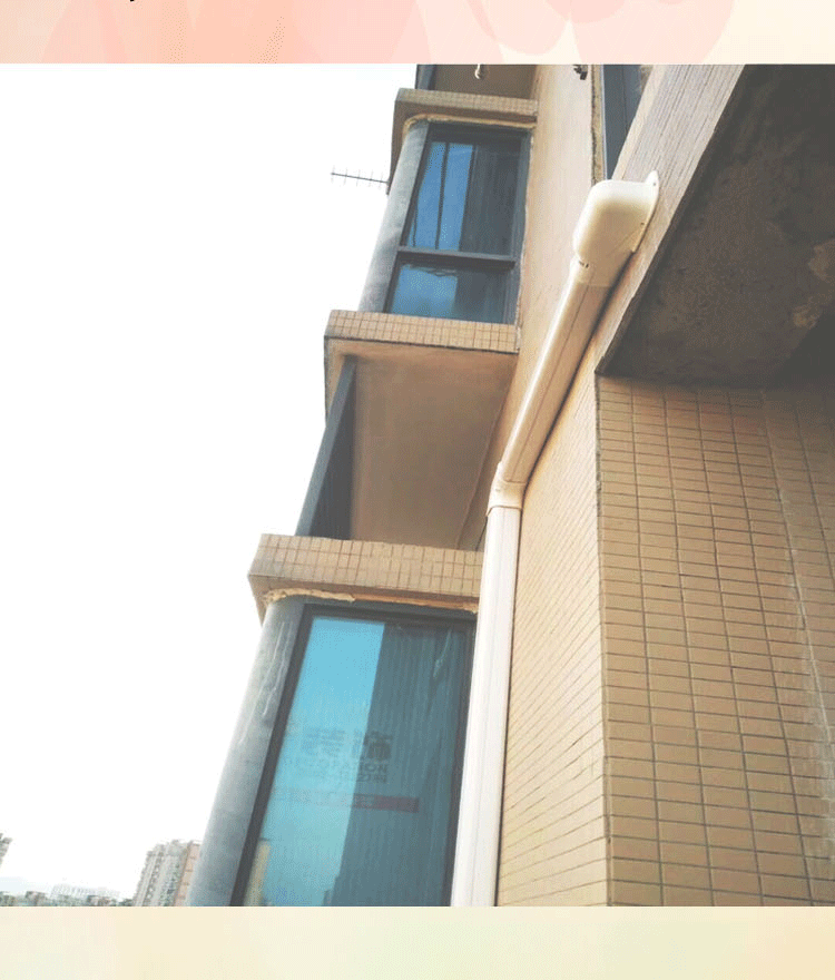 7565空调管改造配件装饰挂机套管室内室外保护管槽pvc明装水管槽45弯