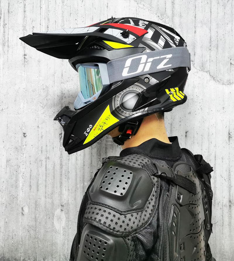 适用于雅·迪小牛头盔越野头盔电动车头盔通用拉力盔机车山地赛车速降