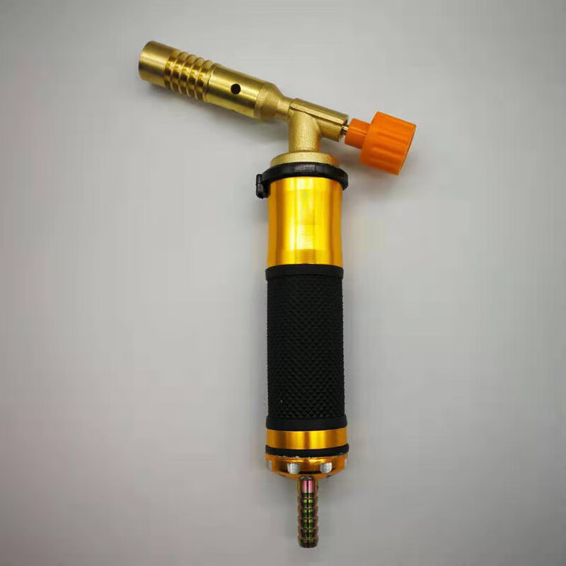 液化气罐喷火抢烧猪毛的电子液化气煤气焊枪焊接高温喷枪烘焙烧猪毛