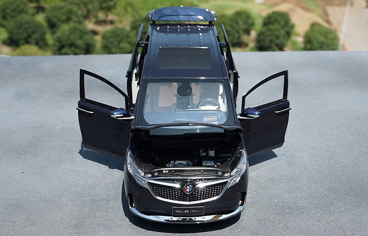 bgtqz别克商务车模型1:18上汽通用gl8车模全新gl8 艾维亚合金汽车摆件