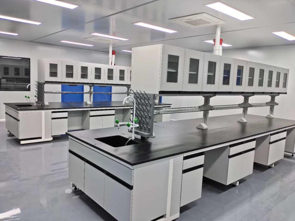 雄卓 实验室试验台钢木实验台工作台化验室实验台边操作台中央台全钢