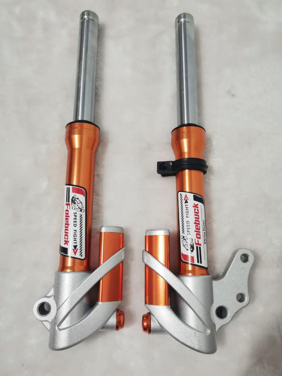 27芯改装新款前减震电动车电摩小龟王鬼火福喜巧格前避震绿色400长度