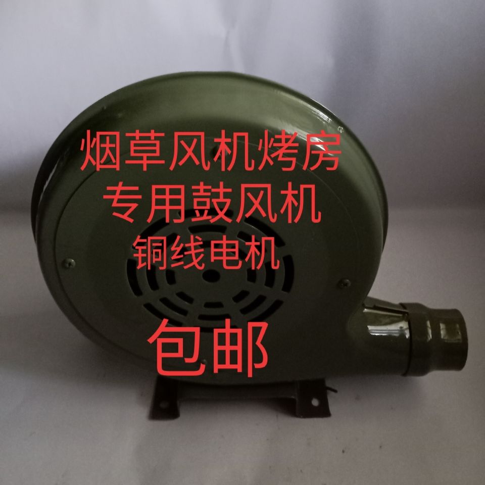 鼓风机鼓风机烤房专用220ⅴ电动大功率吹风机铸铁款200w