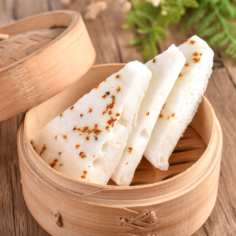 糖洋糕 桂花糕 酒酿米馒头 米糕 发糕 水塔糕 糕点 300g【图片 价格