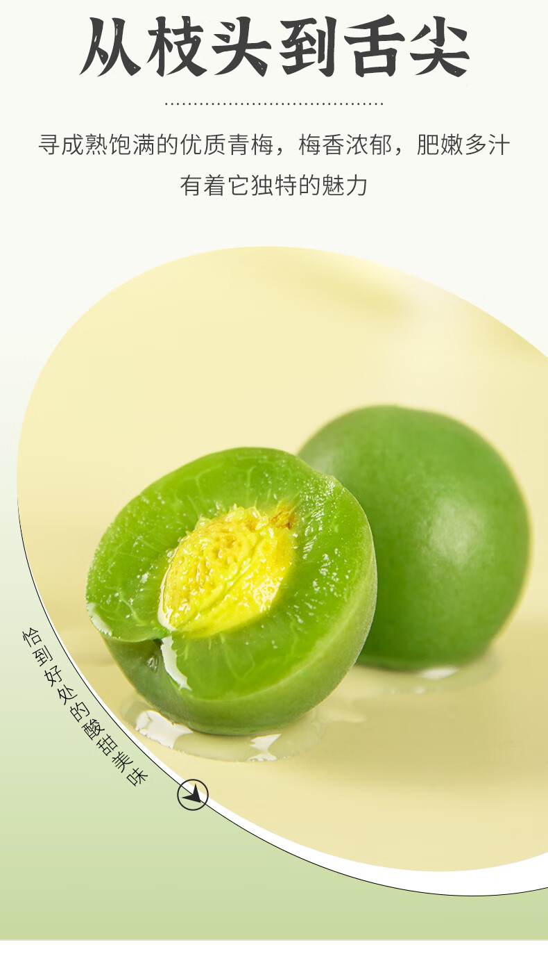 青梅脆爽青口梅散装酸脆凉果水果蜜饯果脯酸梅子解馋零食 【袋装】脆