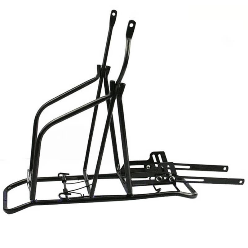 山地自行车专用后货架可载人单车尾架配件装备通用单车载物【图片