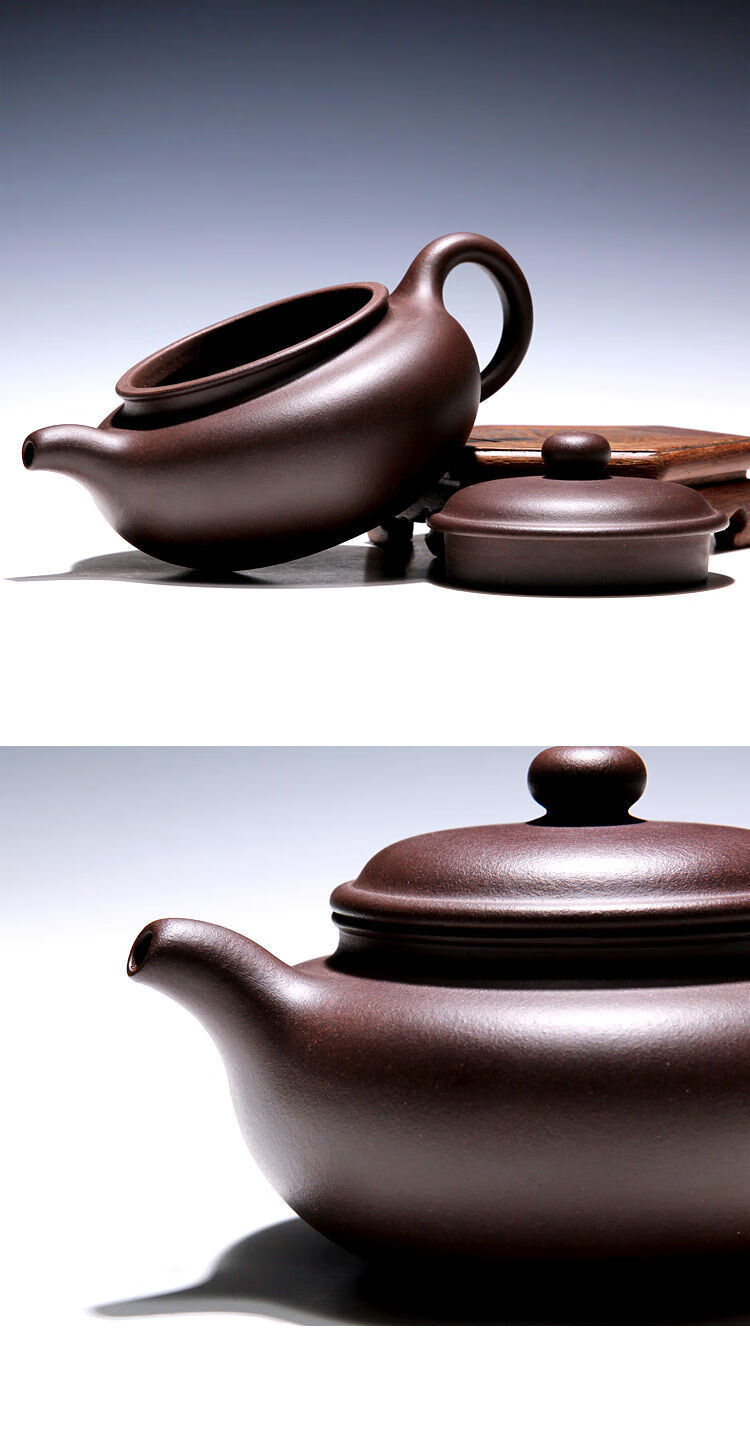 品质江西景德镇款宜兴紫砂壶全手工仿古壶球孔功夫茶具套装家用泡茶壶