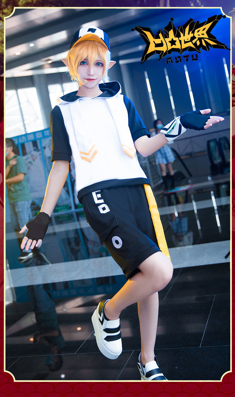 赛瑟达凹凸世界cos服金黑化金女男黑金性转动漫日常现货cosplay套装