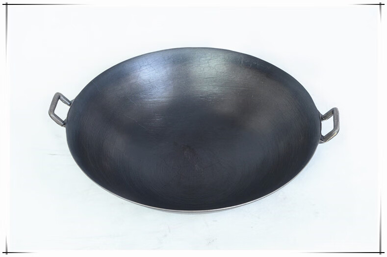 锅家用炒菜锅商用大小炒锅燃气灶适用26cm老式生铁锅小锅不适合炒菜